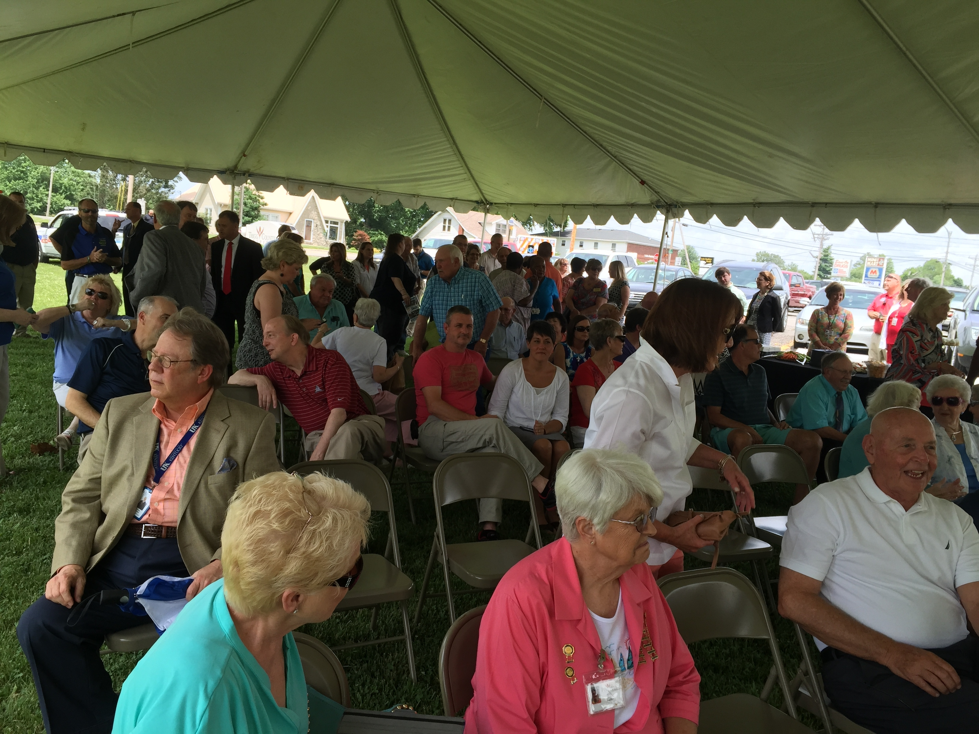Guests at the Grand Opening Ceremony
