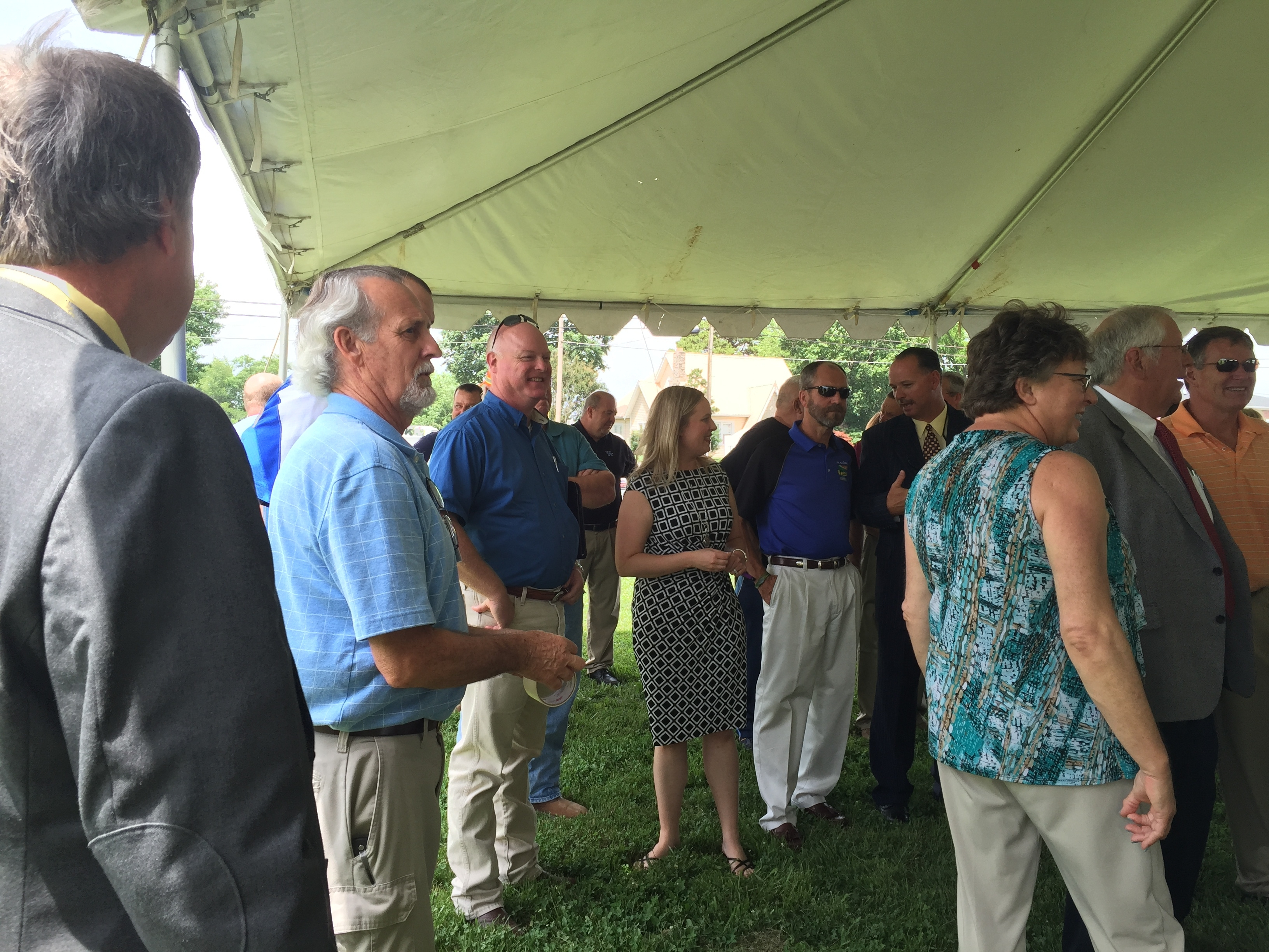 Guests at the Grand Opening Ceremony