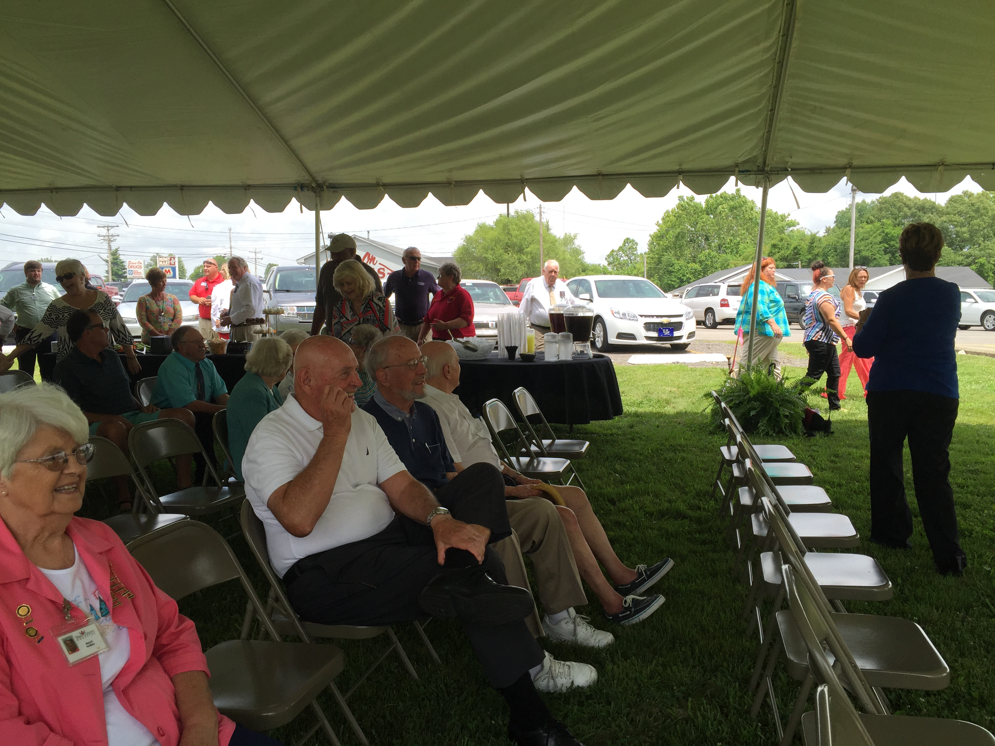 Guests at the Grand Opening Ceremony