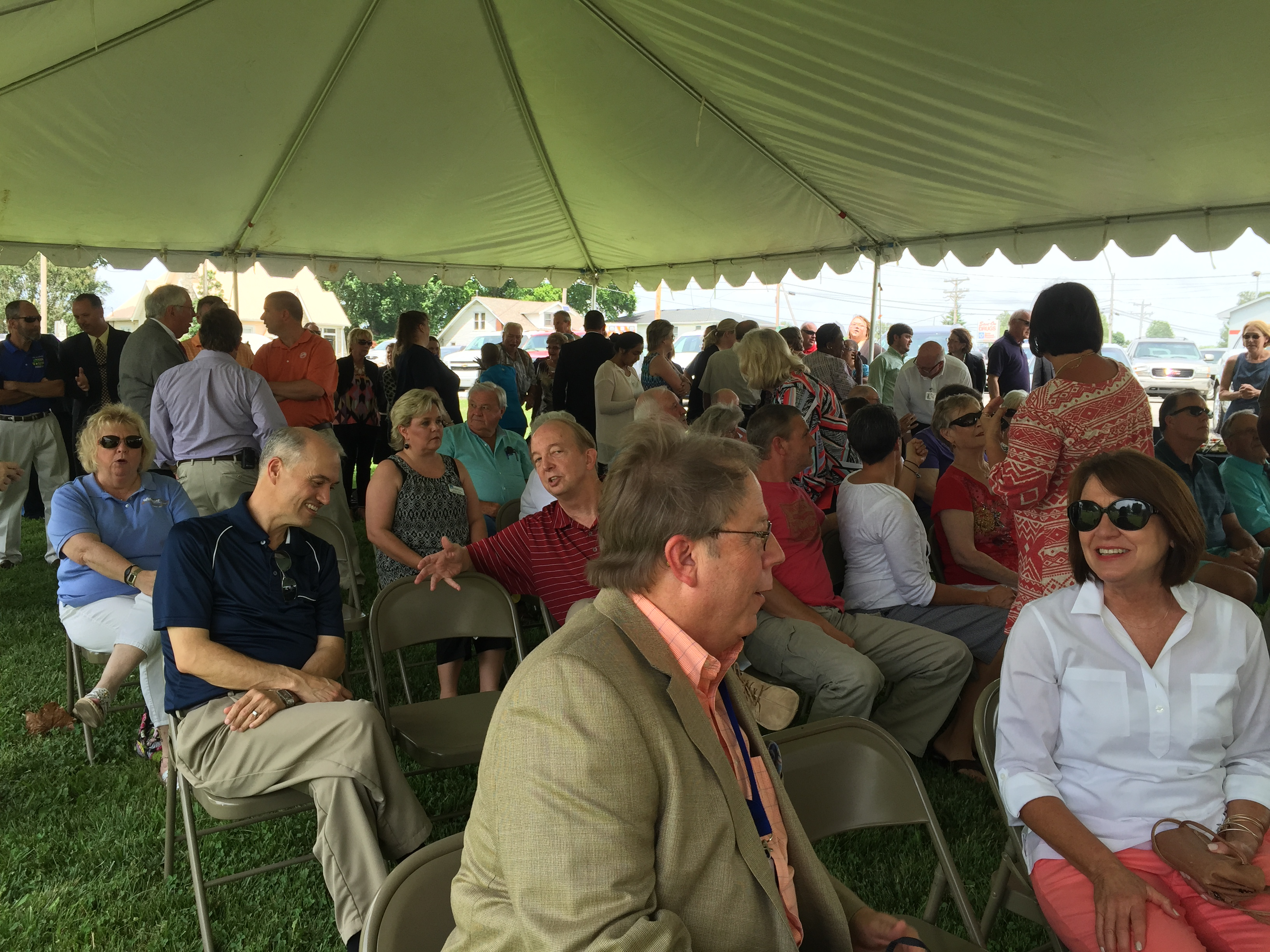 Guests at the Grand Opening Ceremony