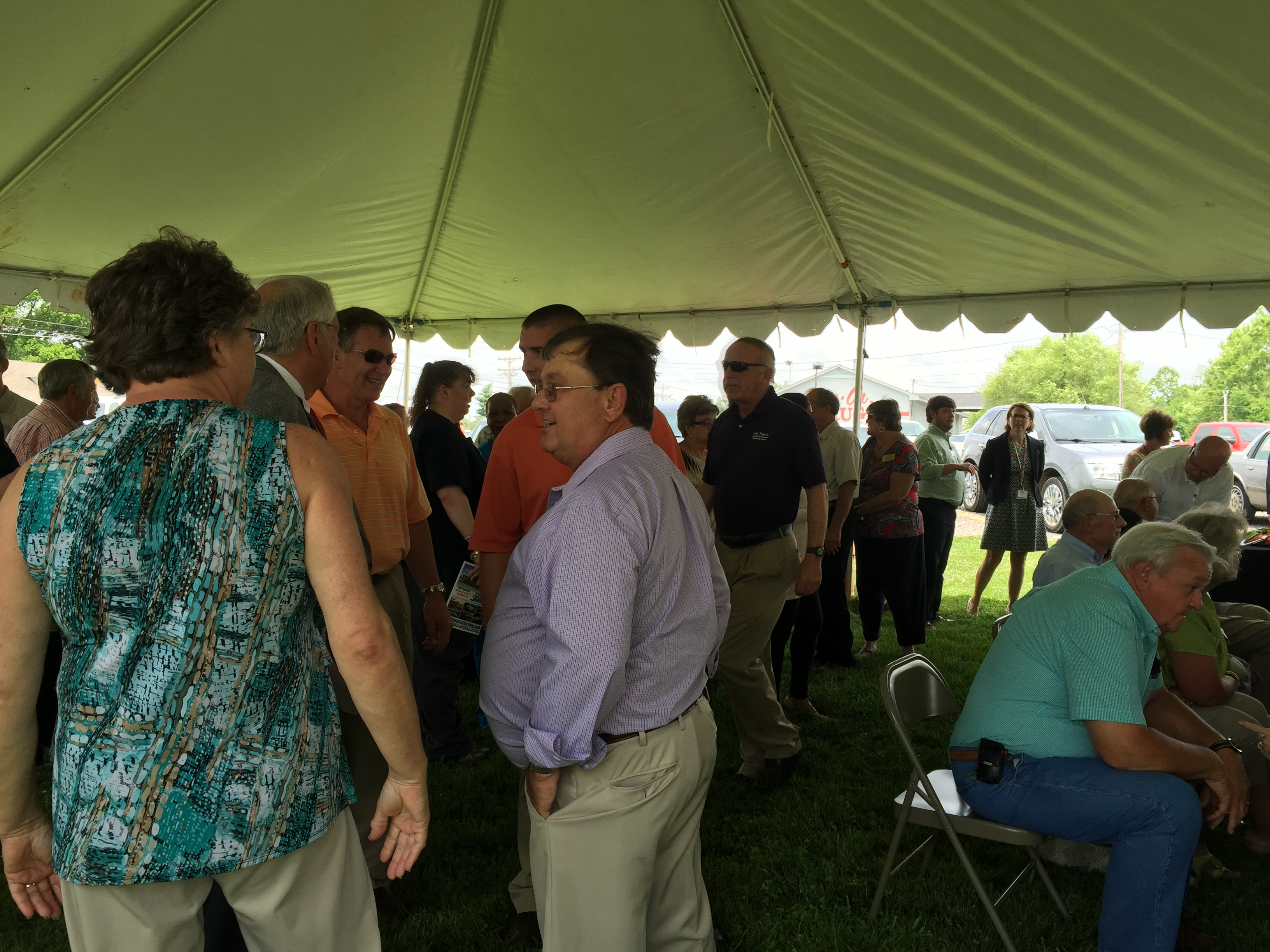 Guests at the Grand Opening Ceremony