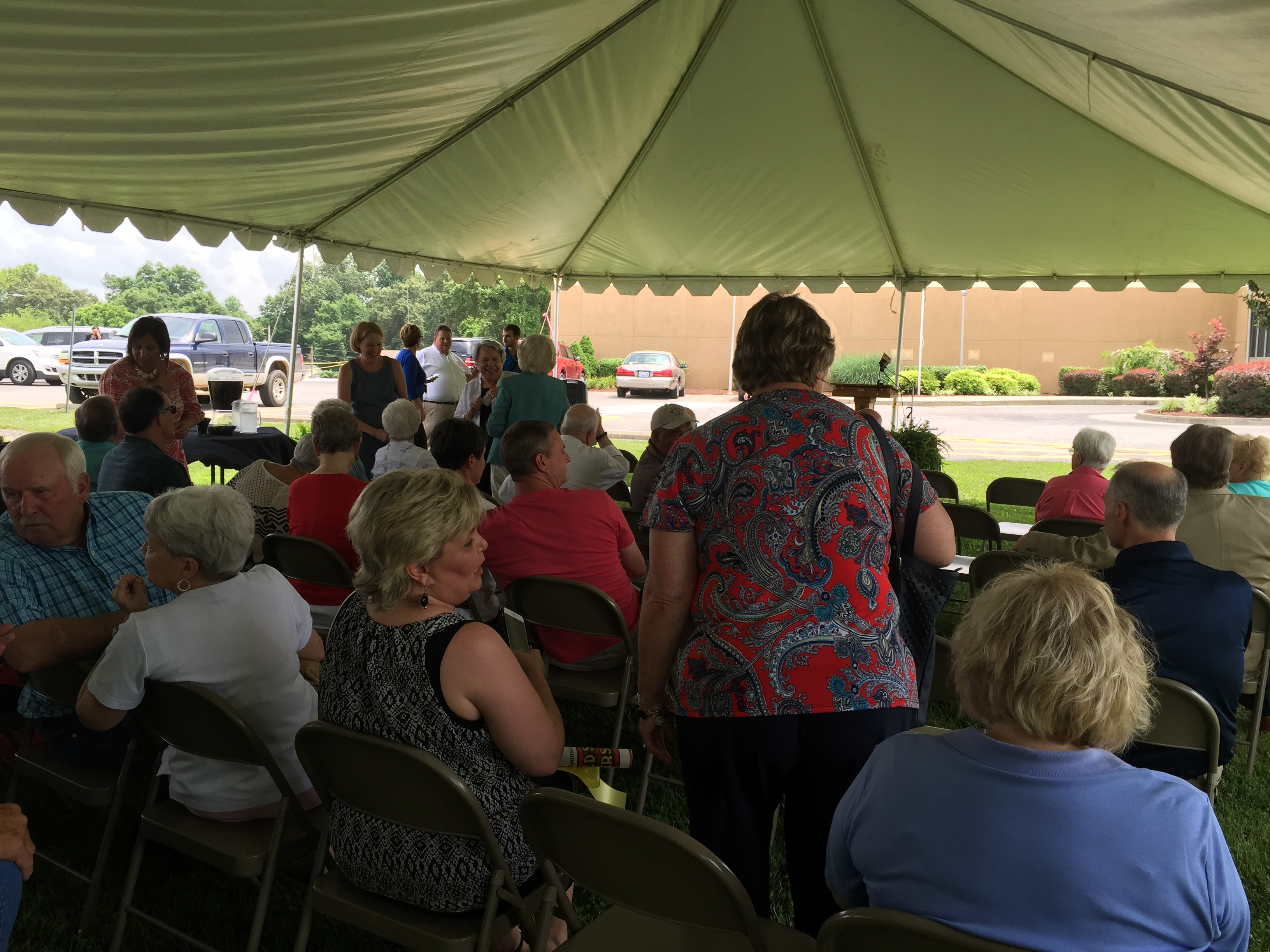 Guests at the Grand Opening Ceremony