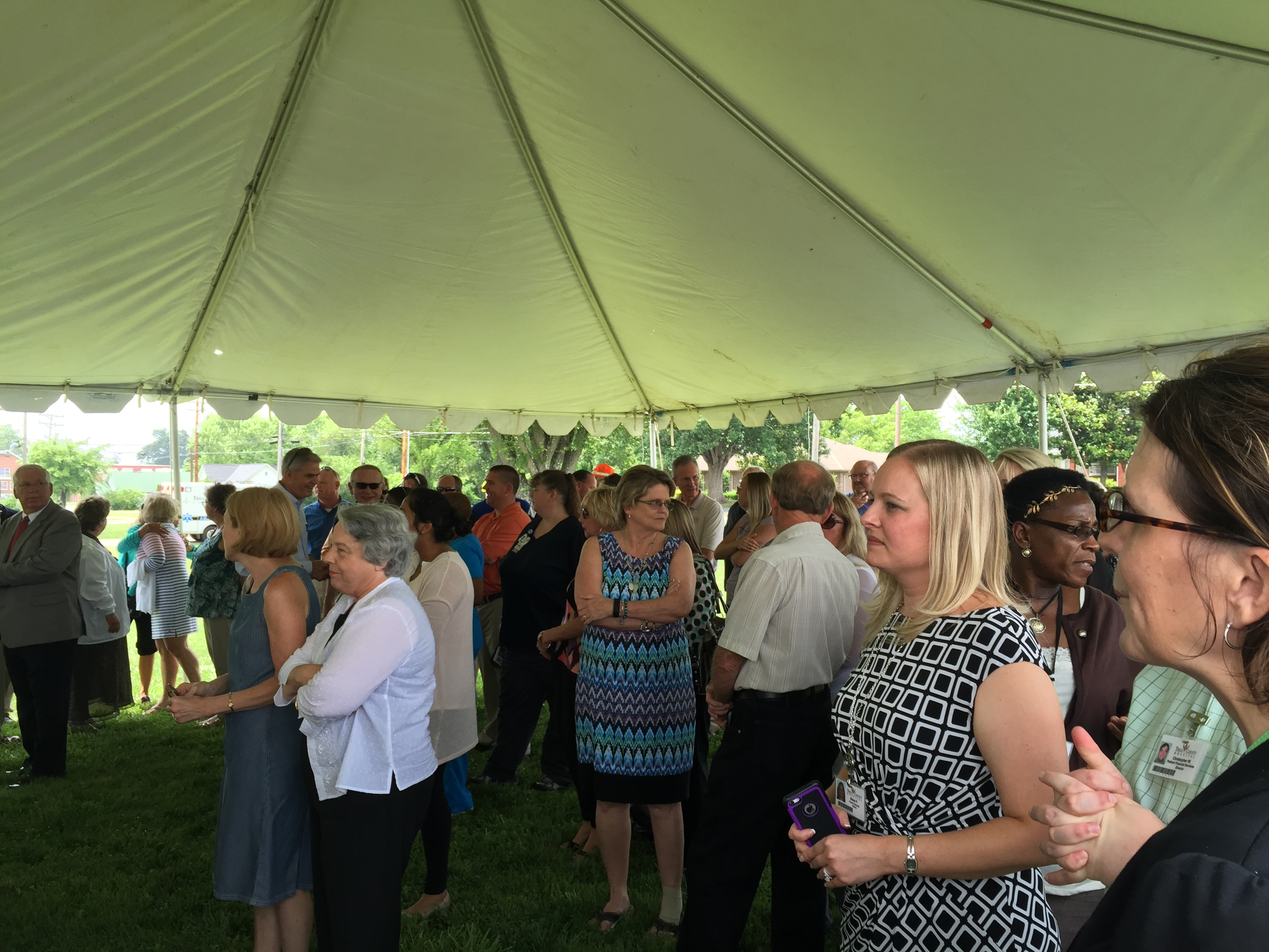 Guests at the Grand Opening Ceremony