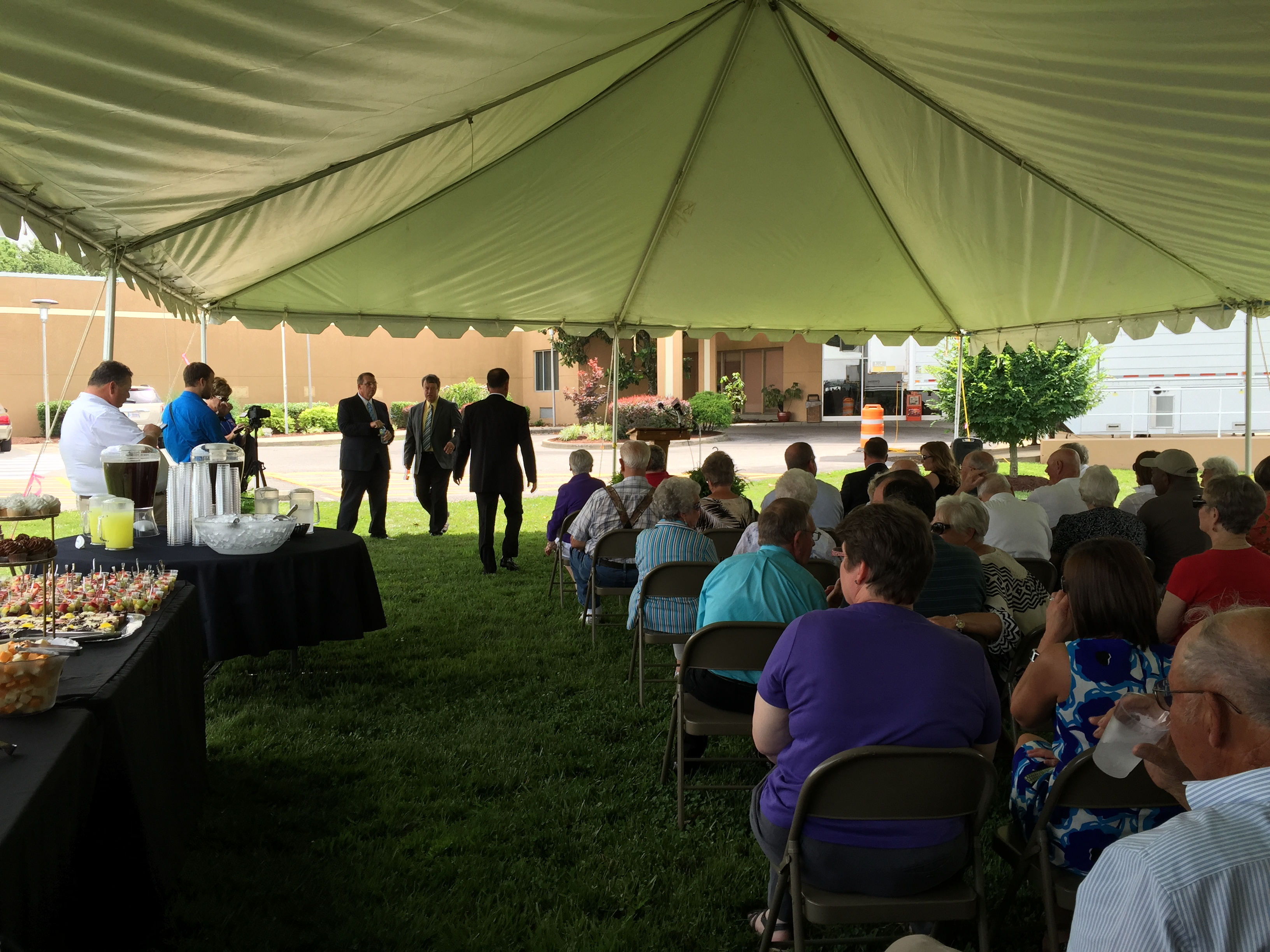 Guests at the Grand Opening Ceremony